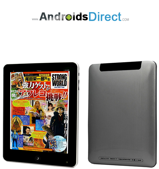 VIA012 8 Inch Google Android Tablet - Click Image to Close
